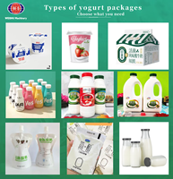 Complete turn-key automatische SUS304 zuivelbedrijf yoghurtproductielijn