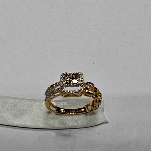 Anillos Elegantes de Oro Rosa de 14K con Diamantes para Mujer, Certificados por IGI, Chapados en Rodio, 0.34ct, Diseño Moderno - Product Image 2