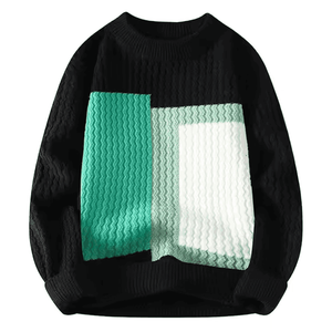 Premium Full Sleeve Knitted <b>Men</b> <b>Men's</b> Sweaters New Fashion Custom Winter <b>Men</b> Sweaters With Customized Colors Size and logo - Product Image 1