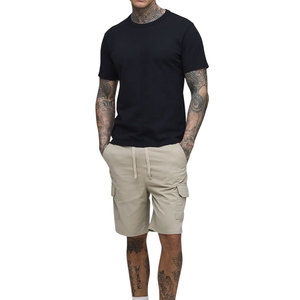 Shorts Cargo Homme 2026 Personnalisables en Coton avec Grandes Poches et Cordon de Serrage – Décontractés et Respirants - Product Image 3