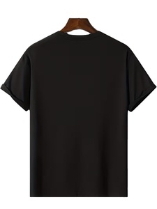Men's Summer Casual Custom T-Shirt Shorts Set ODM Crew Neck Short-Sleeve - Product Image 4