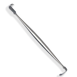 Retractor Quirúrgico de Acero Inoxidable, con Punta Cega y Afilada, Reutilizable, Instrumento Médico - Product Image 1