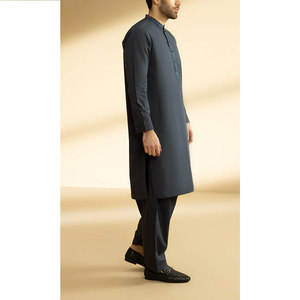 Shalwar Kameez traditionnel pour homme, coupe décontractée, matière douce et respirante, confort parfait pour tous les jours - Product Image 3