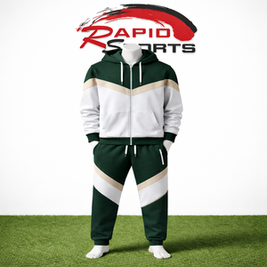 Survêtement léger pour homme, design premium, tricoté, 100 % polyester, anti-UV, à capuche, bleu roi, collection Hiver 2026, vente en gros - Product Image 1