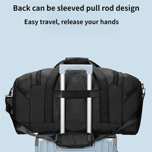 Bolsa Deportiva Personalizada de Alta Calidad con Logotipo Personalizado, Bolsa de Gimnasio Grande con Compartimento para Zapatos - Product Image 6