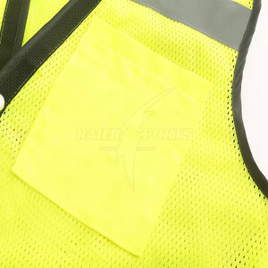 Gilet de sécurité haute visibilité en matériau durable, vêtements de travail réfléchissants, design respirant, sécurité industrielle, construction, sécurité routière, CE - Product Image 4
