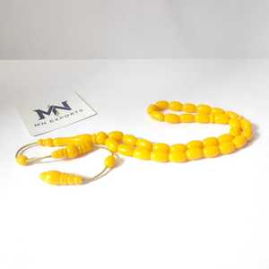 Rosario Islámico con Diseño de Ángel, Tasbih de Resina India Ecológico de Alta Calidad, 33 Cuentas, Empaquetado en Caja de Color - Product Image 5