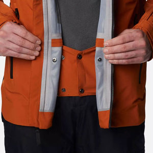 Chaqueta de Esquí para Hombre, Impermeable, 100% Poliéster, con Capucha, Cierre Completo con Cremallera, Puños Ajustables, para Montaña, Venta Caliente de Invierno - Product Image 6