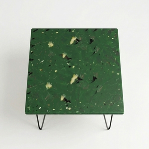 Mesa Baja de Comedor y Café 4GoodThings, Fabricada con Plástico Reciclado, Moderna, Minimalista, Impermeable, Apilable, Ecológica, Muebles para el Hogar - Product Image 2