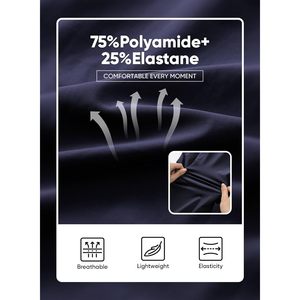 Pantalones Cortos de Vestir Casuales para Hombre, Personalizados, Elásticos, de Secado Rápido, con Frente Plano, Ligeros, con Bolsillo, Ropa de Golf Híbrida - Product Image 2