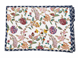 Luxury Cotton Dining Placemats Quilted <b>Table</b> <b>Mats</b> for Hospitality Wholesale Quilted Printed Dining <b>Table</b> <b>Mat</b> Export OEM B2B - Product Image 1