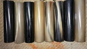 Best Quality Eco-Friendly Polished Organic Buffalo Ox Horn <b>Roll</b> for Knife Handle Souvenir Custom Size Direct Wholesaler - Product Image 3