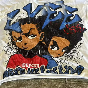 เสื้อยืดโอเวอร์ไซส์แบบครอปถักนิตติ้งเนื้อหนัก 300GSM สั่งทำขายส่ง - เสื้อยืดพิมพ์ลายวินเทจผ้าฝ้าย 100% - Product Image 3