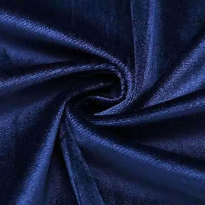 Survêtement bleu marine pour homme, coupe droite, couleur unie, fermeture éclair, poches latérales, style décontracté, respirant, en velours - Product Image 6