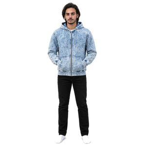 Fabricante de sudaderas con efecto acid wash para suministro de ropa a granel, producción de ropa al por mayor, pedidos de fábrica B2B y negocios. - Product Image 3