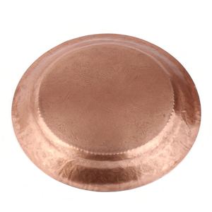 ถาดเสิร์ฟทองแดงทรงสี่เหลี่ยมแบบทันสมัย พร้อมหูจับคู่ สำหรับเสิร์ฟขนม ของตกแต่งบ้าน งานฝีมือ สำหรับรอมฎอน งานแต่งงาน - Product Image 3