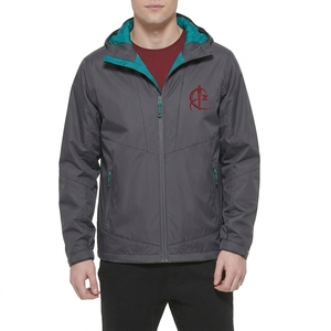 Custom <b>Men's</b> Winter Outdoor Sport Windbreaker Hooded <b>Jacket</b> Canvas Waterproof Breathable Reversible Quick Dry <b>Bike</b> Cycling Solid - Product Image 1