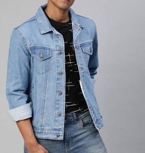 Chaqueta vaquera lavada de invierno de alta calidad para hombre, ropa informal de manga larga con piel de oveja personalizable al por mayor - Product Image 2