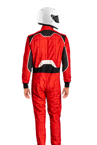 Traje de Carreras Personalizado, Talla Grande, Ropa Deportiva Negra, Transpirable, Resistente al Viento e Impermeable, Sublimado, para Karting - Product Image 2