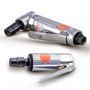 Smerigliatrice Pneumatica ad Angolo Retto con Kit da 10 Frese in Carburo a Taglio Singolo e Cuscinetto a Sfera Leggero - Product Image 5