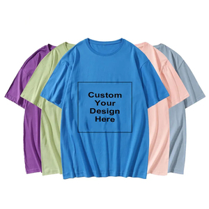 Camiseta de cuello redondo extragrande y gruesa para niños, con estampado personalizado, estilo vintage de verano, corte holgado para hombre. - Product Image 5