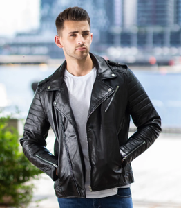 Best Quality OEM ODM Unisex Genuine Cowhide Leather <b>Winter</b> <b>Jacket</b> Stand Front Customization Wholesale Available All Sizes - Product Image 1