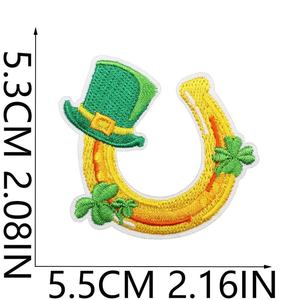 Écussons brodés personnalisés sur mesure, logo d'usine, appliques en chenille, badges thermocollants pour vêtements, sacs, casquettes, chapeaux, vêtements, OEM - Product Image 1