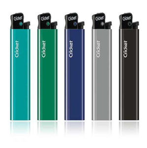 Briquet jetable personnalisé Cricket pour usage en gros, en plastique original, à bon prix - Product Image 1