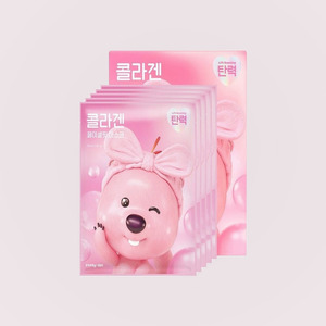 แผ่นมาส์กหน้า แจนมัง ลูปปี้ รีพลาย มี คอลลาเจน เฟเชียล ฟิต มาส์ก 5 แผ่น แผ่นมาส์กหน้า แผ่นมาส์กหน้า คอลลาเจน - Product Image 5