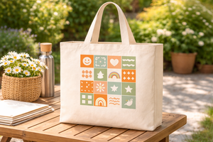 250gsm cotton canvas tote <b>bag</b> <b>long</b> handle reusable eco shopping <b>bag</b> custom logo colorful print durable grocery tote wholesale - Product Image 3