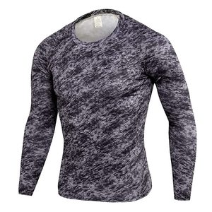 <b>Men</b> Compression Shirts Athletic Workout Wear Supplier <b>Men</b> Sports Compression Shirts Breathable Training Apparel Manufacturer - Product Image 6