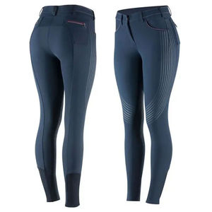 Dernier design tendance, confortables, pantalons d'équitation en silicone respirants à séchage rapide pour femmes, personnalisables, vente en gros - Product Image 4