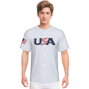 Camisetas de Béisbol Serie Kinetic, Material de Poliéster Interlock de Alto Flujo de Aire, Diseño Asimétrico Contemporáneo - Product Image 3