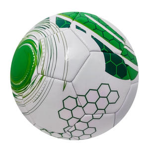 Ballon de football en PU cousu à la machine, taille 5, pour adultes et jeunes, résistant à l'usure, durable, anti-explosion, haute qualité, vente en gros du fabricant - Product Image 1
