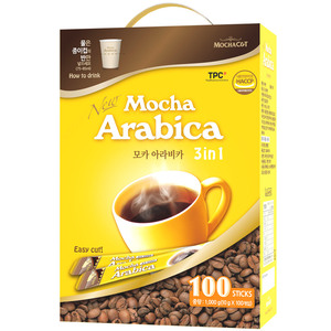 [MOCHA] Mélange de café Arabica pour café maison et usage professionnel, mélange de café instantané torréfié lisse et durable 100T - Product Image 2