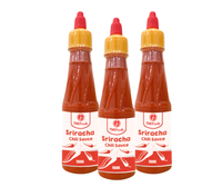 Fabriqué au Vietnam, qualité supérieure, best-seller, grande vente, sauce chili Sriracha emballée dans différentes tailles de bouteilles