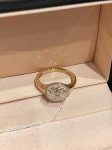 Bague classique en or jaune 18 carats avec diamant ovale de 2,01 carats cultivé en laboratoire, bijou fait main, cadeau idéal pour mariage ou soirée pour petite amie - Product Image 4
