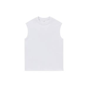Débardeurs sans manches 100 % coton pour hommes, poids lourd, nouvelle collection été 2024, style hip-hop, gilet de sport pour hommes, LOGO personnalisé - Product Image 5