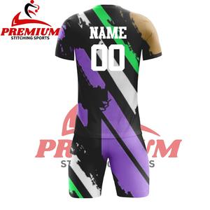 Maillots de football/soccer 100 % polyester à sublimation, personnalisables, séchage rapide, service OEM, vente en gros, design sur mesure, coupe courte - Product Image 6