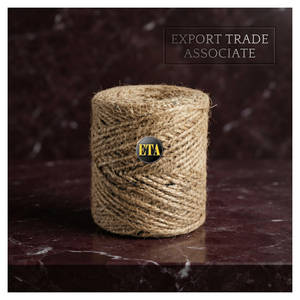 Hilo de yute 100% de 2 capas de 54LBS de la mejor calidad, materia prima texturizada ecológica para coser, tejer y tejer a mano - Product Image 1