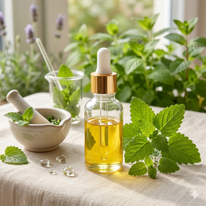 Aceite Esencial de Melissa Calmante para Aromaterapia, Equilibrio Emocional, Alivio del Estrés, Apoyo al Sueño, Cuidado Corporal, Cuidado de la Piel, Curación Natural - Product Image 3