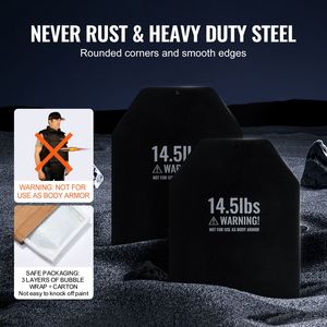 Discos de Acero Premium con Peso de 14.5 LB (por Par) para WODs - Ajuste Ergonómico Contorneado - Peso Adicional - Product Image 4