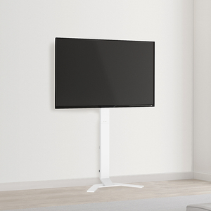 [EDGEWALL] Modern Floor Mount <b>TV</b> <b>Stand</b> for 32-75 Inch Screens Minimalist Design Metal Base Living Room Furniture - Product Image 1
