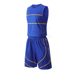 Tenue de Basketball Homme Haute Qualité – Ensemble Complet Maillot et Short en Polyester Respirant, Léger et Durable – Idéal pour le Sport - Product Image 3