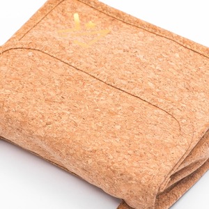 Sac messager pliable réutilisable en papier à grain de bois naturel, imperméable, sac bandoulière - Product Image 5