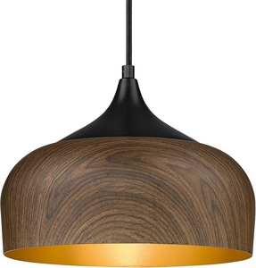 Lampes suspendues modernes en métal en gros, fabricant de lampes suspendues noires personnalisées, offre des luminaires de plafond en forme de dôme en vrac, OEM personnalisé - Product Image 4