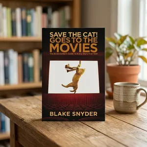 El gato va a ver la película, de Blake Snyder, libro ilustrado para niños sobre la aventura cinematográfica de un gato - Product Image 1