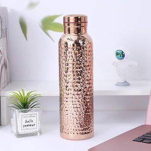 Bouteille d'eau isotherme en cuivre 620 ml, gourde sport avec couvercle anti-fuite, sans joint, portable, pour l'extérieur, ALTAMASH CRAFT - Product Image 4