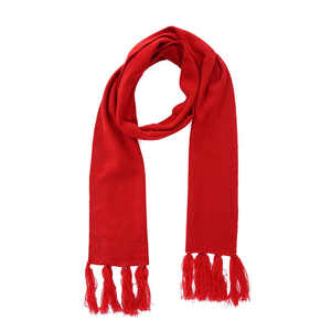 Écharpe tricotée unisexe classique - Cache-cou côtelé intemporel - Écharpes d'hiver douces avec broderie personnalisée du logo - Product Image 3