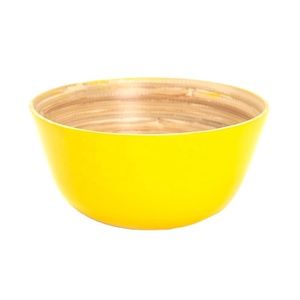 ชุดจานชามสลัดขนาดใหญ่ทำจากไม้ไผ่แบบหมุนได้เป็นมิตรต่อสิ่งแวดล้อมงานหัตถกรรมเวียดนามทำจากไม้ - Product Image 4